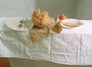 "Untitled #54" from the series "Hardly More Than Ever," 2002, by Laura Letinsky. (Photo provided by the Yancey Richardson Gallery)