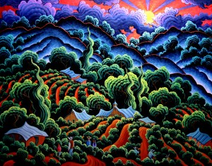 Sunrise In The Vineyard Kim Douglas Wiggins